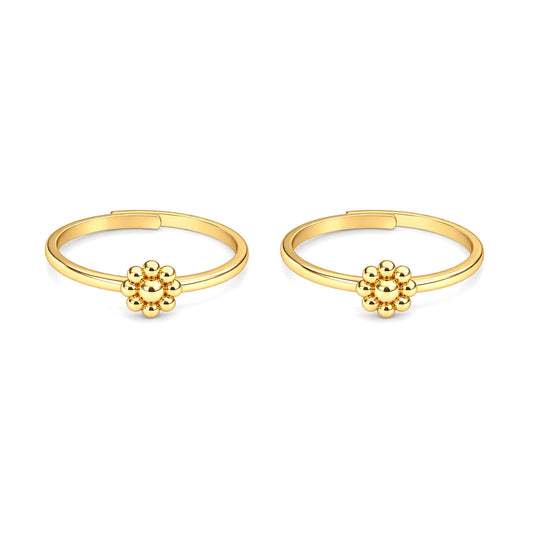 Arli Silver Toe Ring