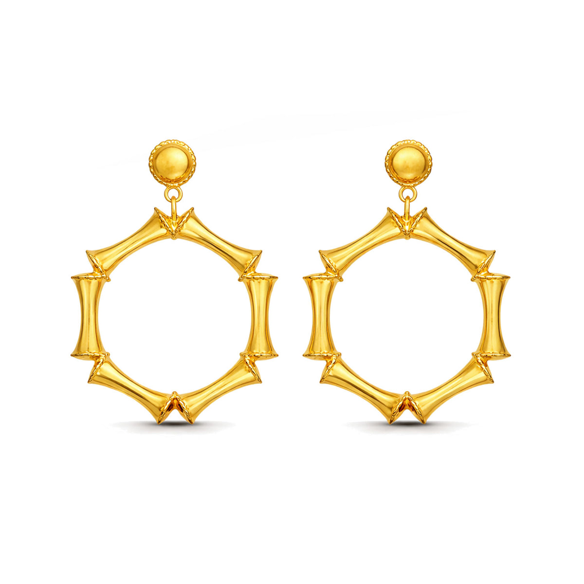 Anya Silver Dangle Earrings