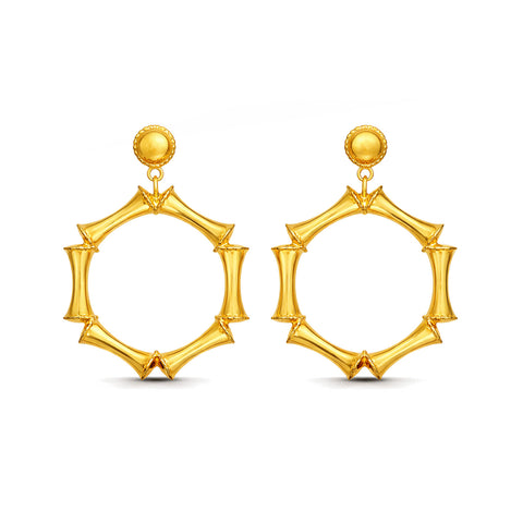 Anya Silver Dangle Earrings