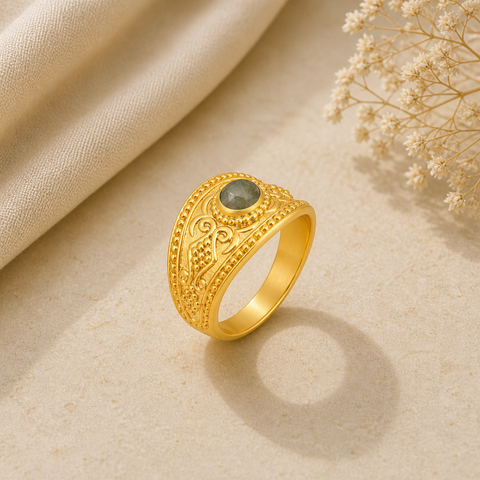 Rumi Silver Adjustable Ring