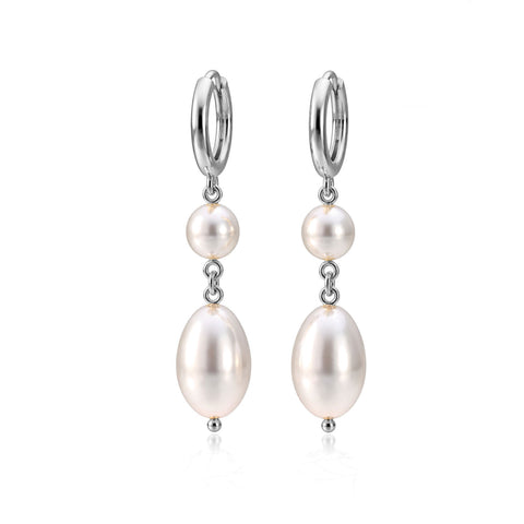 Anna Silver Dangle Earrings