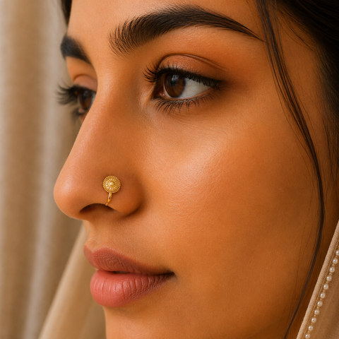 Kira Silver Nose Pin