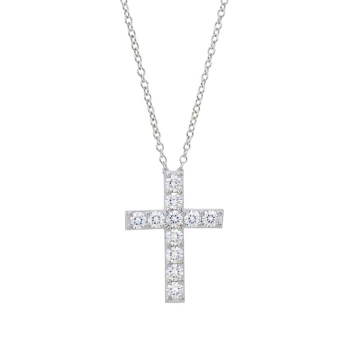 Esh Silver Diamond Pendant