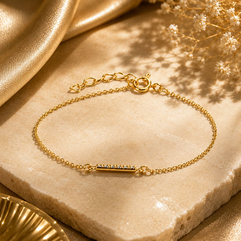 Kate Silver Zirconia Bracelets
