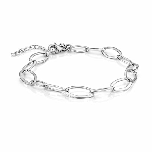 Cora Silver Organic Bracelets