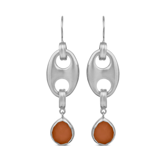 Nova Silver Earrings