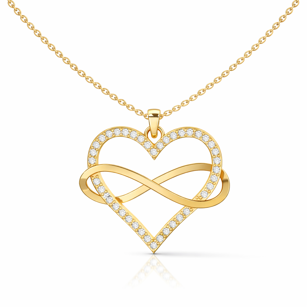 Lyra Silver Zirconia Necklace