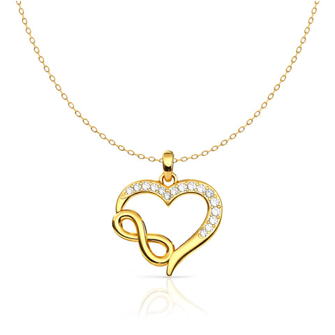 Sova Silver Heart Necklace
