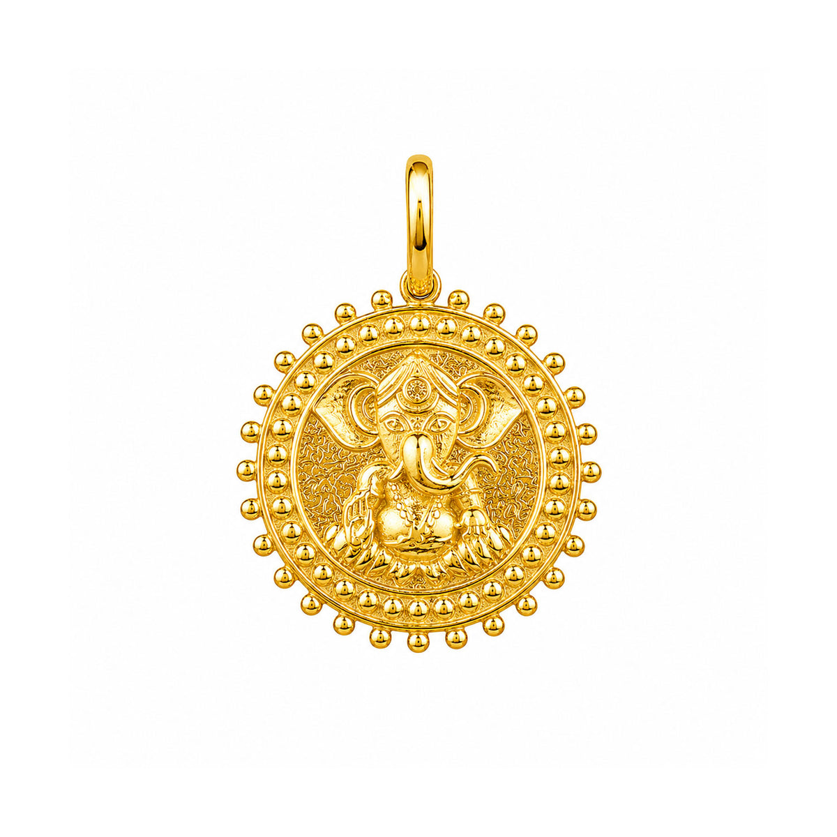 Remy Silver Ganesh Pendant