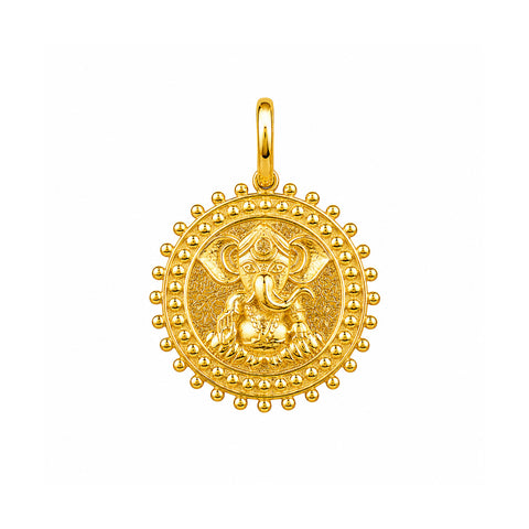Remy Silver Ganesh Pendant
