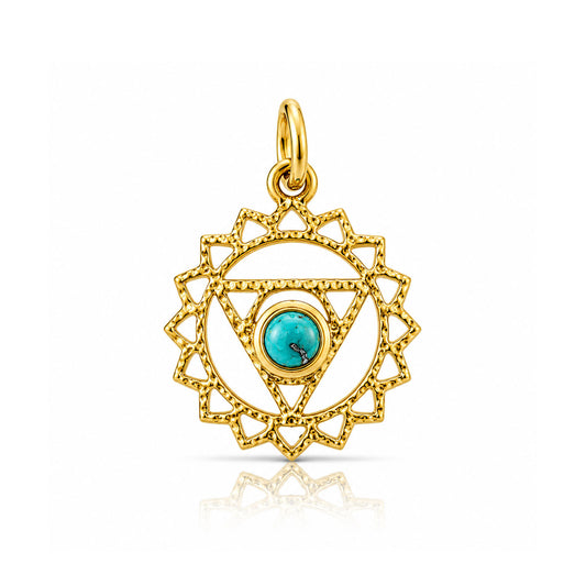 Anna Silver Chakra Pendant