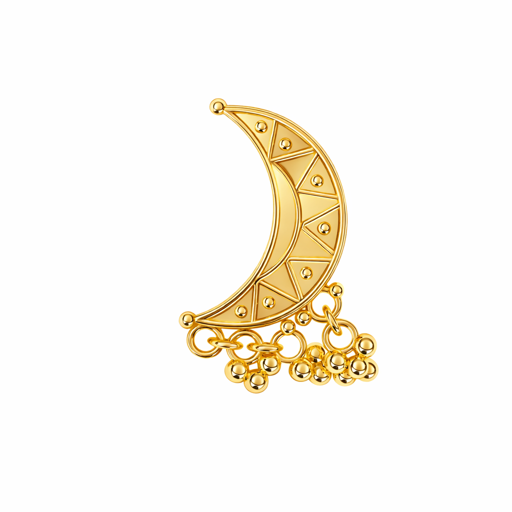 Elva Silver Nose Pin