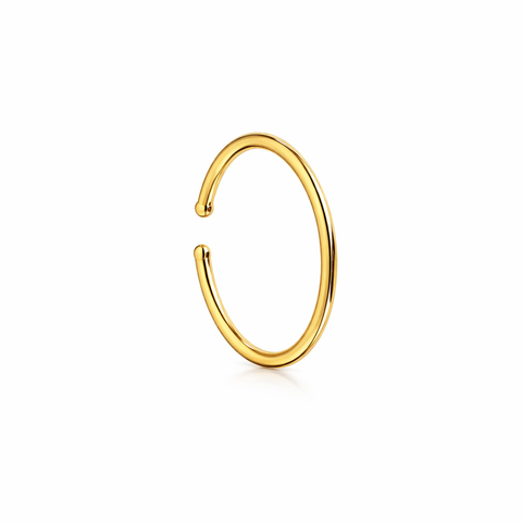 Aemi Silver Nose Pin