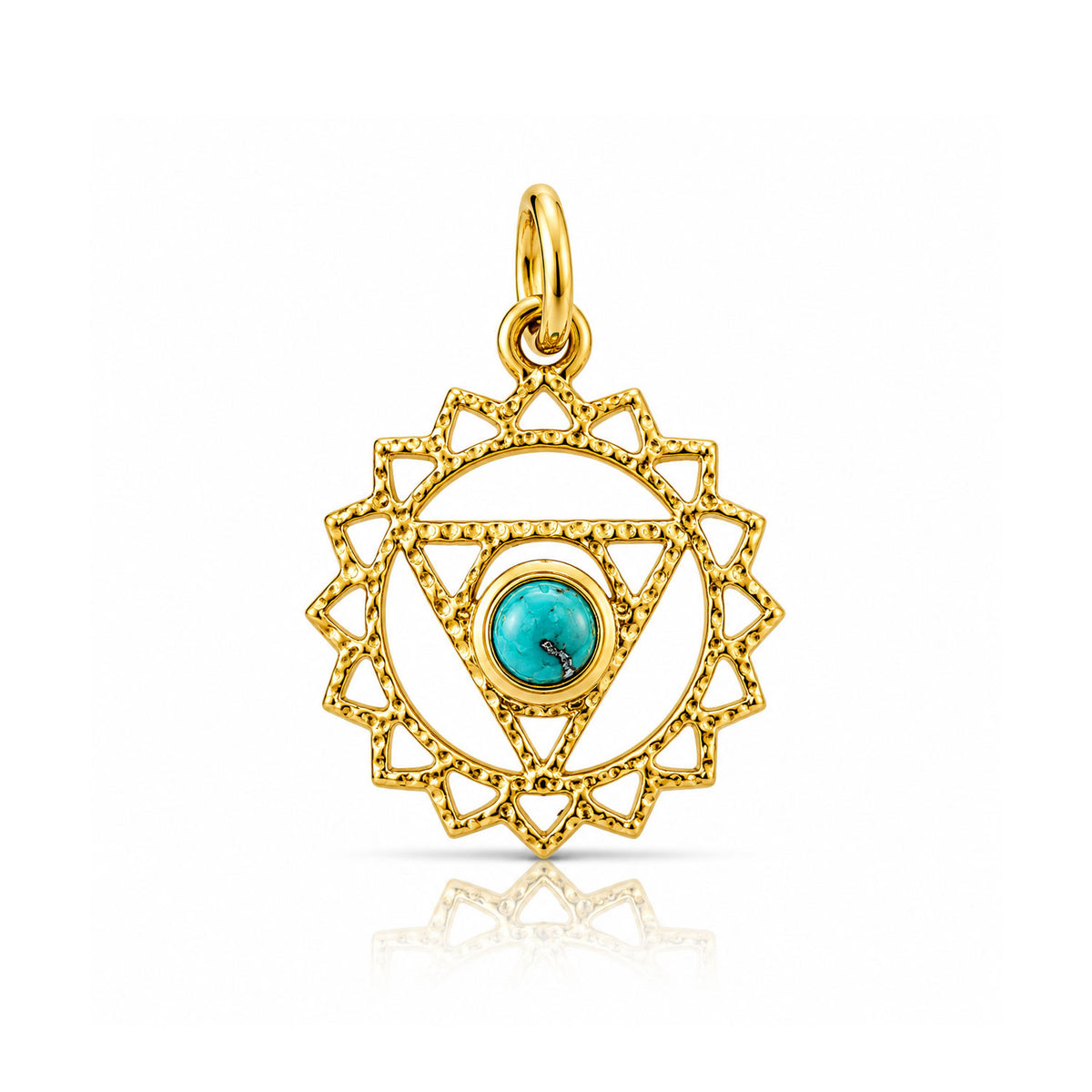 Finn Silver Vishuddha Chakra Pendant