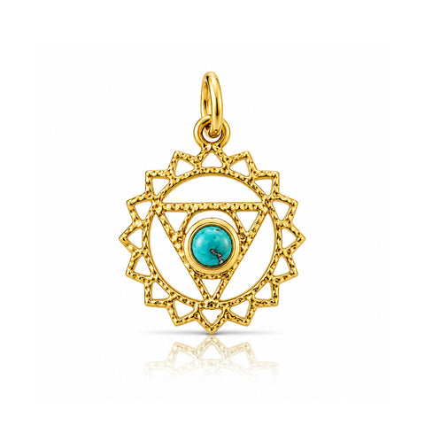 Finn Silver Vishuddha Chakra Pendant