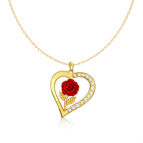 Deya Silver Zirconia Necklace