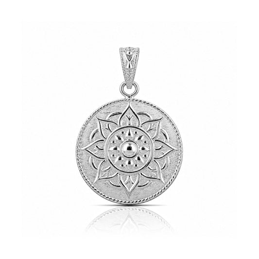 Ella Silver Mandala Pendant