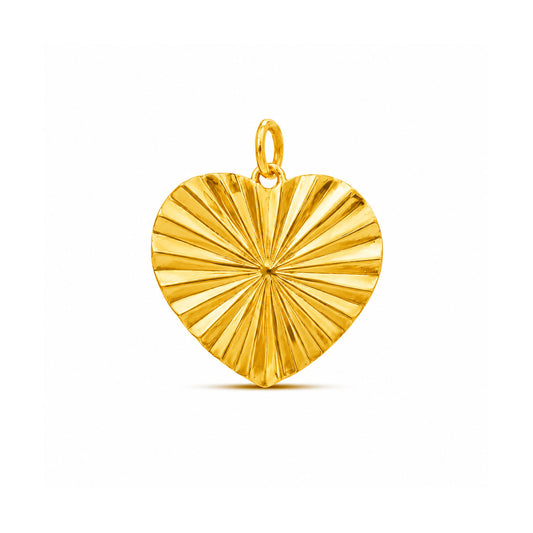 Isha Silver Heart Pendant