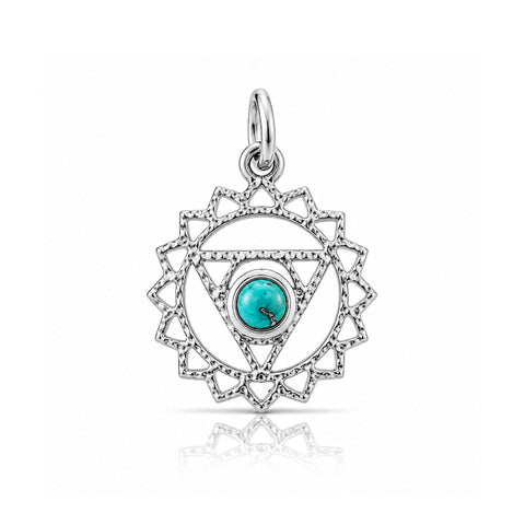 Finn Silver Vishuddha Chakra Pendant