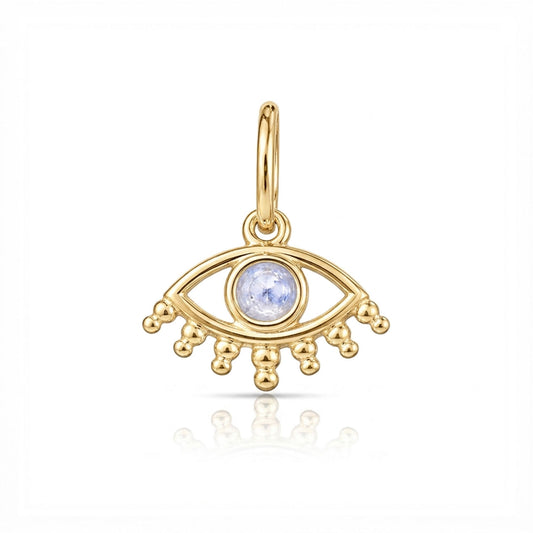 Ryan Silver Evil Eye Pendant