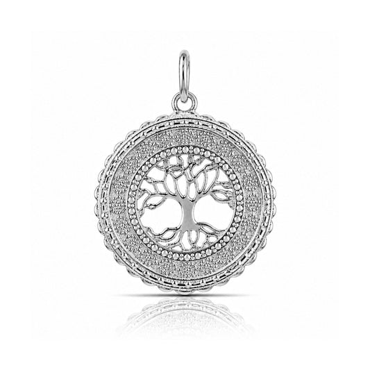 Lucy Silver Tree Pendant