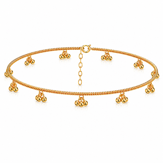 Lyra Silver Anklet