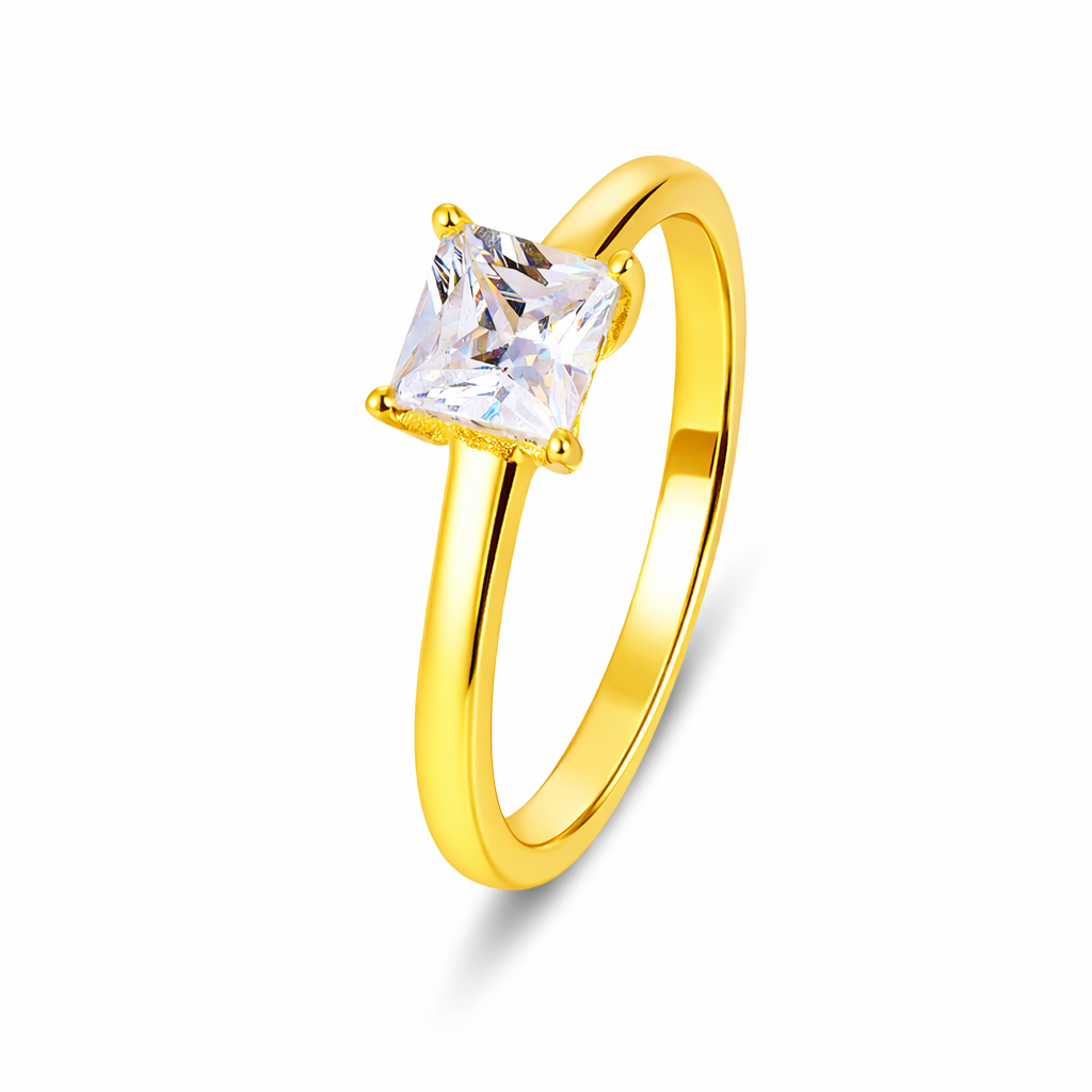 Piya Silver Diamond Adjustable Ring