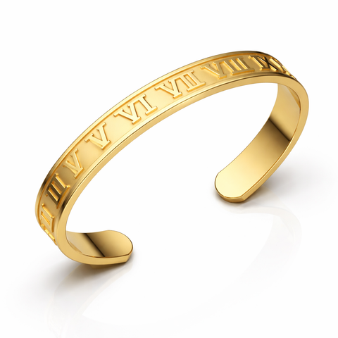 Jett Silver Bangle Bracelet