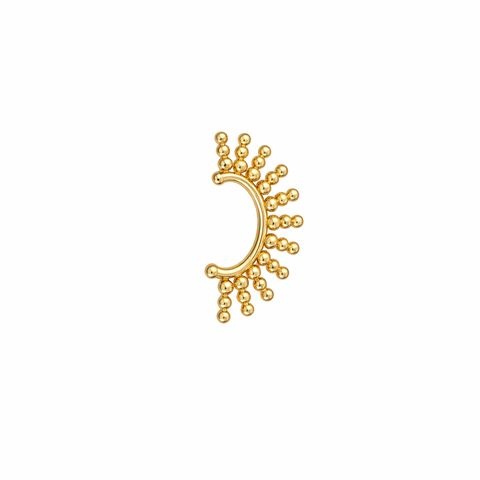 Afia Silver Nose Pin