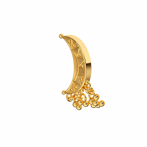 Elva Silver Nose Pin