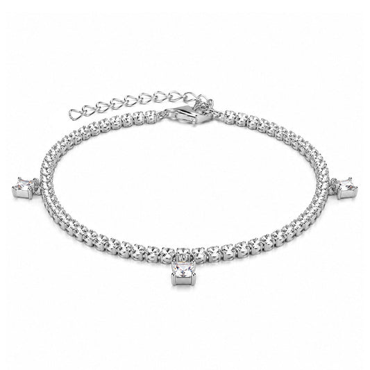 Alia Silver Zirconia Bracelets