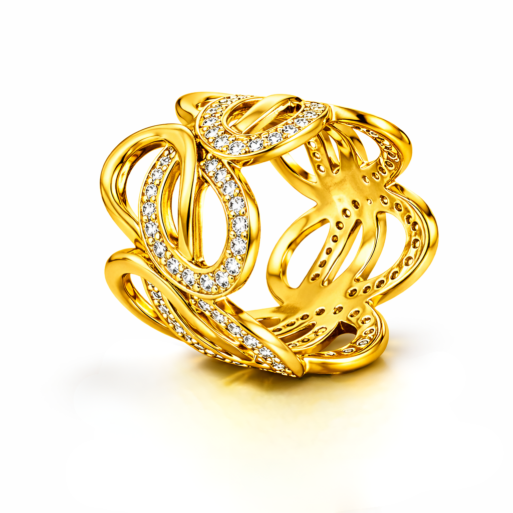 Ana Silver Adjustable Ring