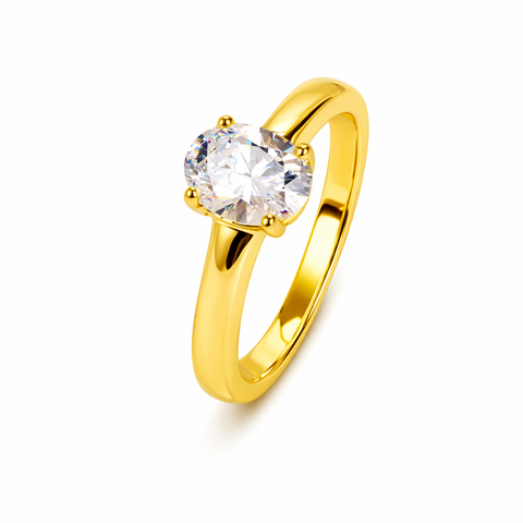 Rue Silver Diamond Adjustable Ring