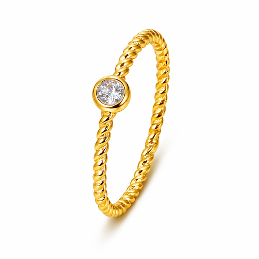 Anna Silver Adjustable Ring