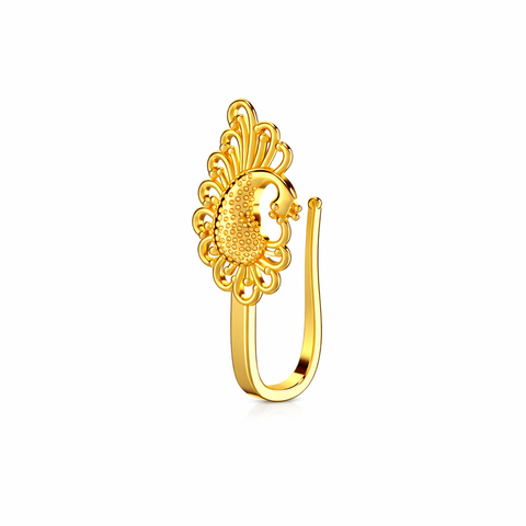 Ayla Silver Nose Pin