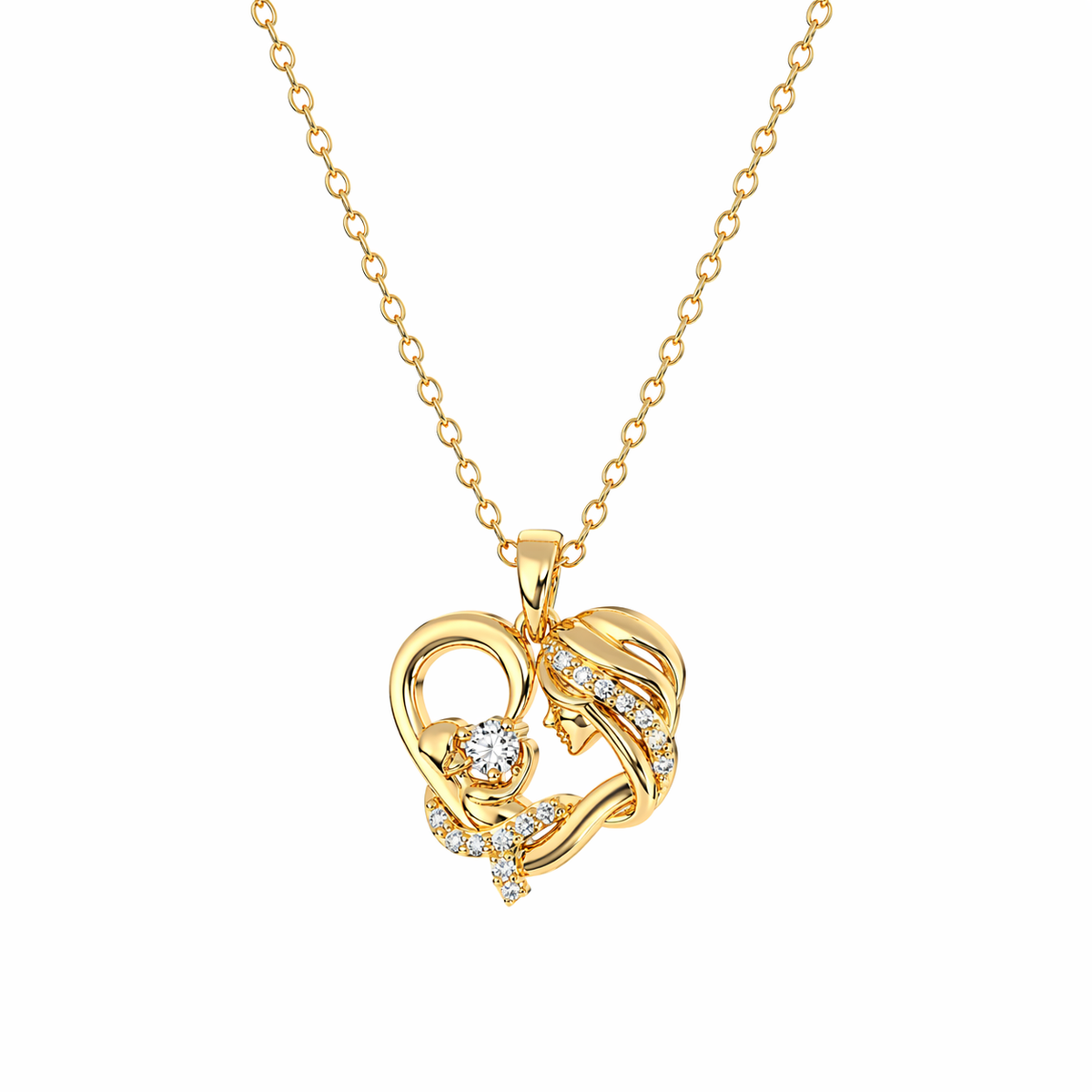 Yuna Silver  Necklace
