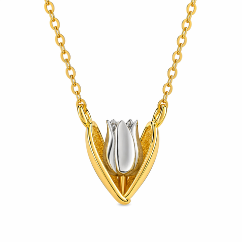 Tova Two Tone Necklace