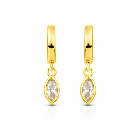 Ree Silver Zirconia Earrings