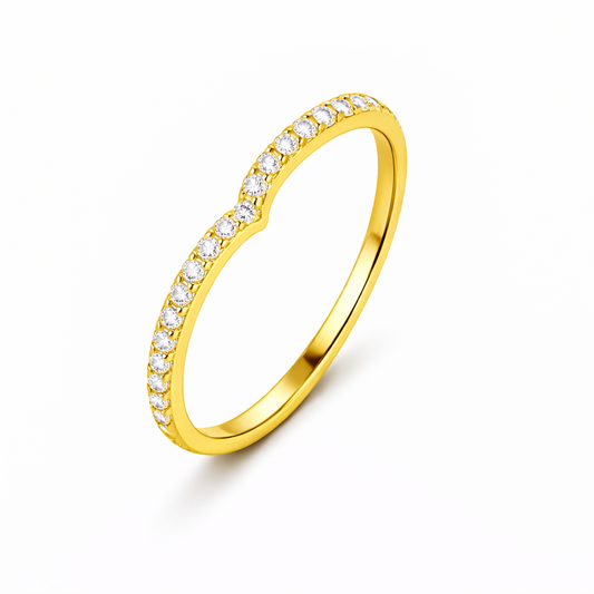 Vera Zirconia Adjustable Ring
