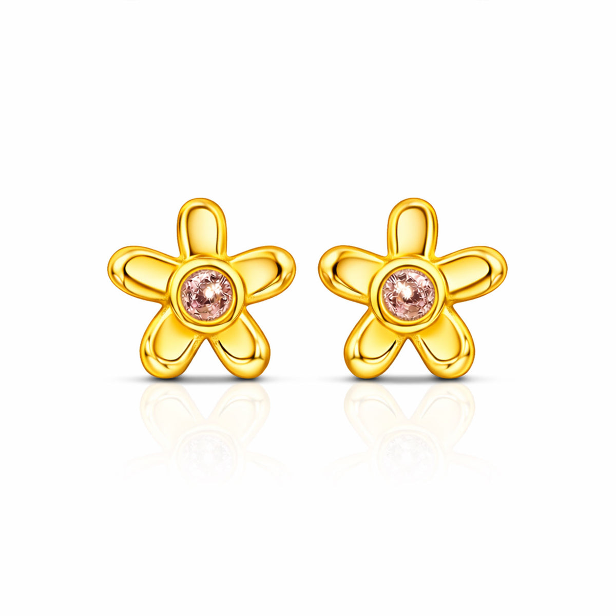 Kate Silver Flower Earrings