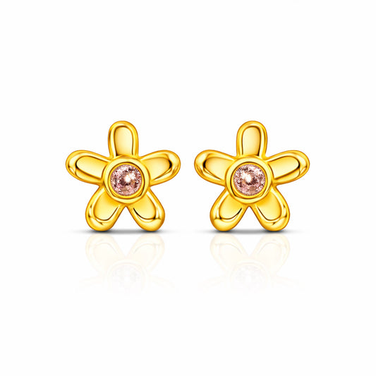 Kate Silver Flower Earrings