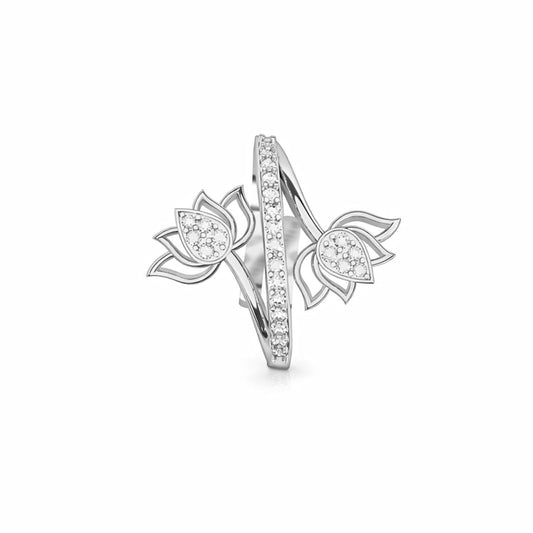 Ilia Silver Adjustable Ring