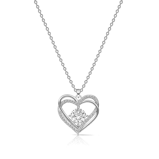 Ilya Silver Zirconia Necklace