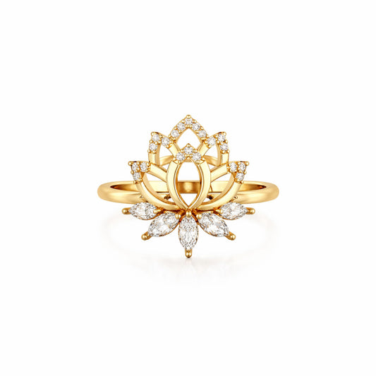 Aefa Silver Adjustable Ring