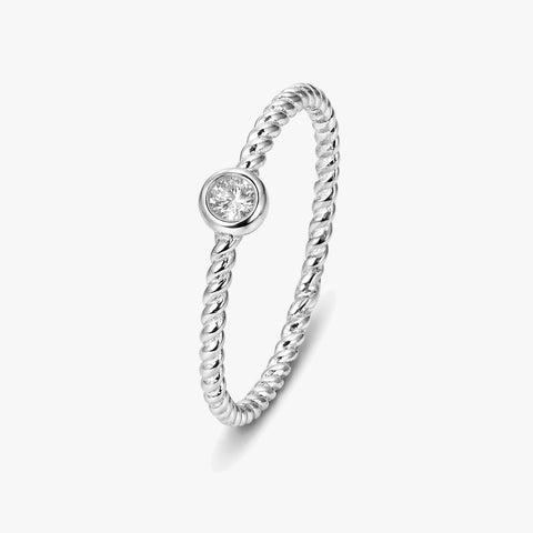 Anna Silver Adjustable Ring