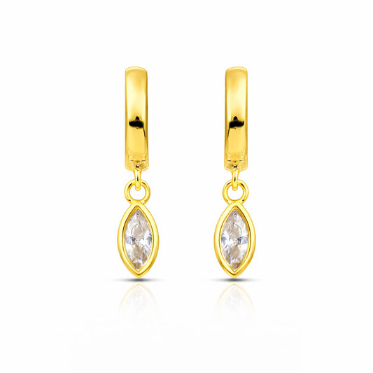 Ree Silver Zirconia Earrings