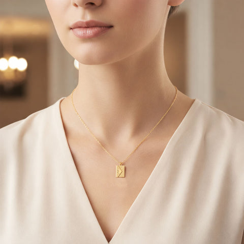 Rela Silver Heart Necklace