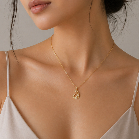 Xena Silver  Necklace