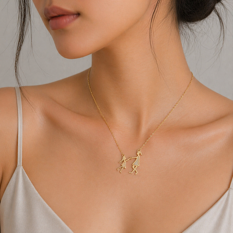 Zari Silver  Necklace