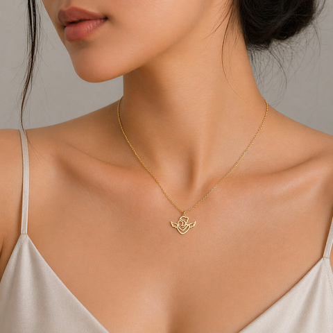 Eavi Silver  Necklace